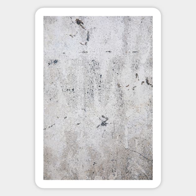 Painted Dirty Concrete Wall Sticker by textural